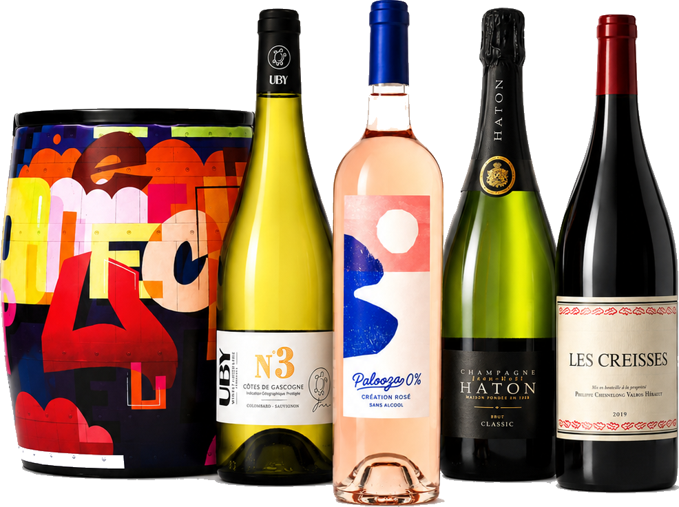 Sélection Les Décanteurs — vins, champagne, rosé sans alcool et rouge